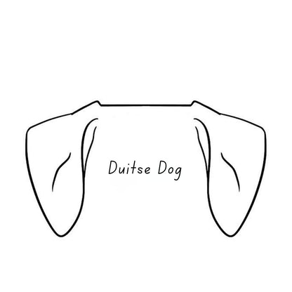 Gegraveerde sleutelhanger hond